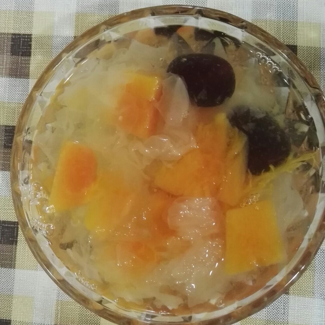 冰糖木瓜炖银耳