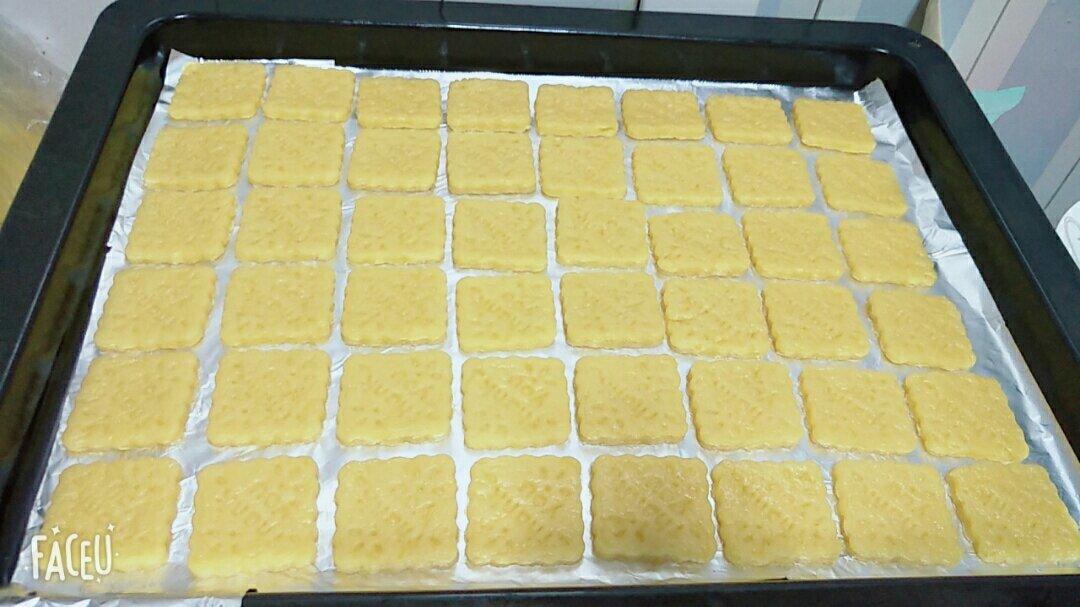 卡通黄油饼干