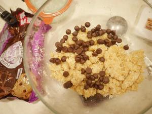 巧克力椰子饼干【Vegan】的做法 步骤5
