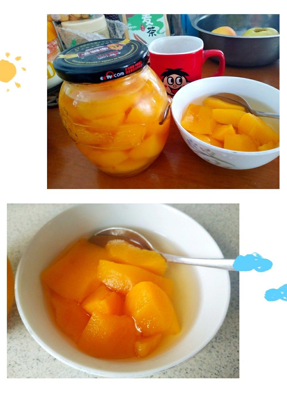 黄桃罐头（内附黄桃去核技巧小视频）