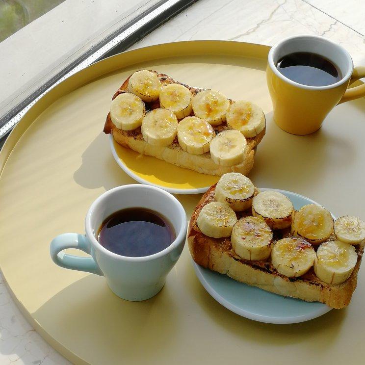 香蕉泥花生酱三明治（我的食欲稳定器）| 健康·三餐