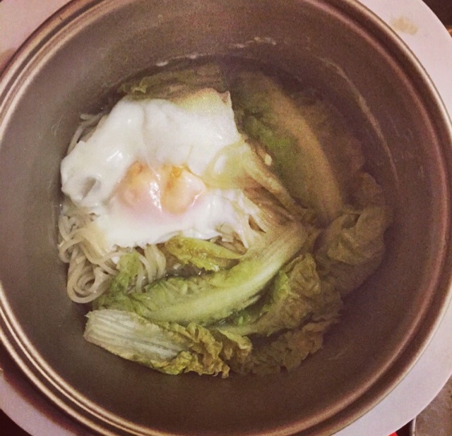 想念小舅的白菜炝锅面（电饭煲版）