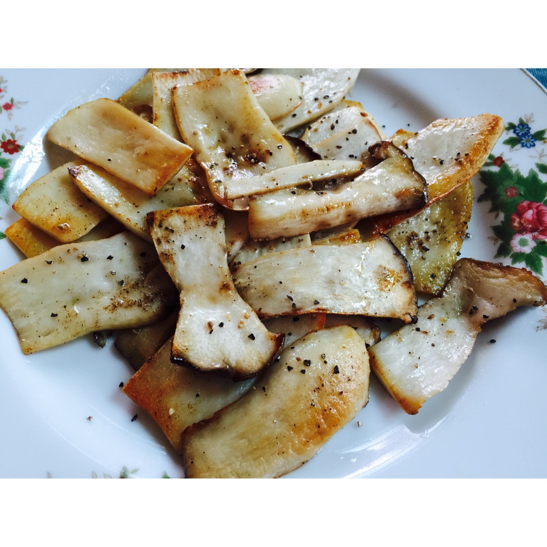 干煎杏鲍菇