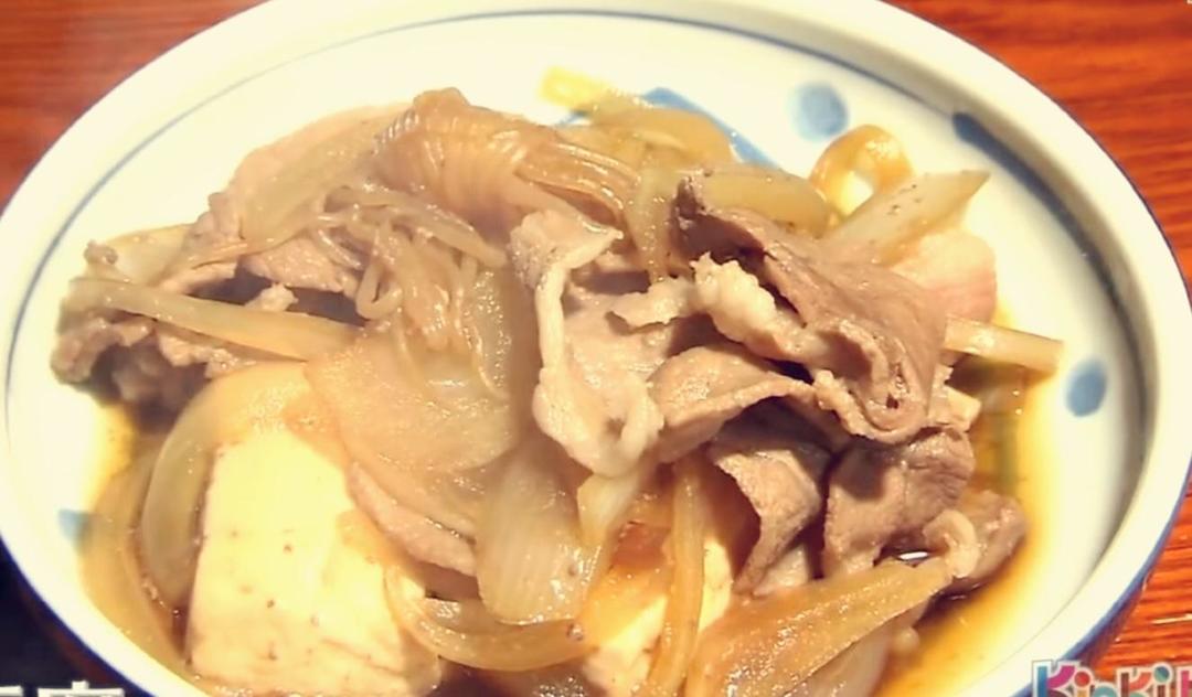 日式肉豆腐的做法