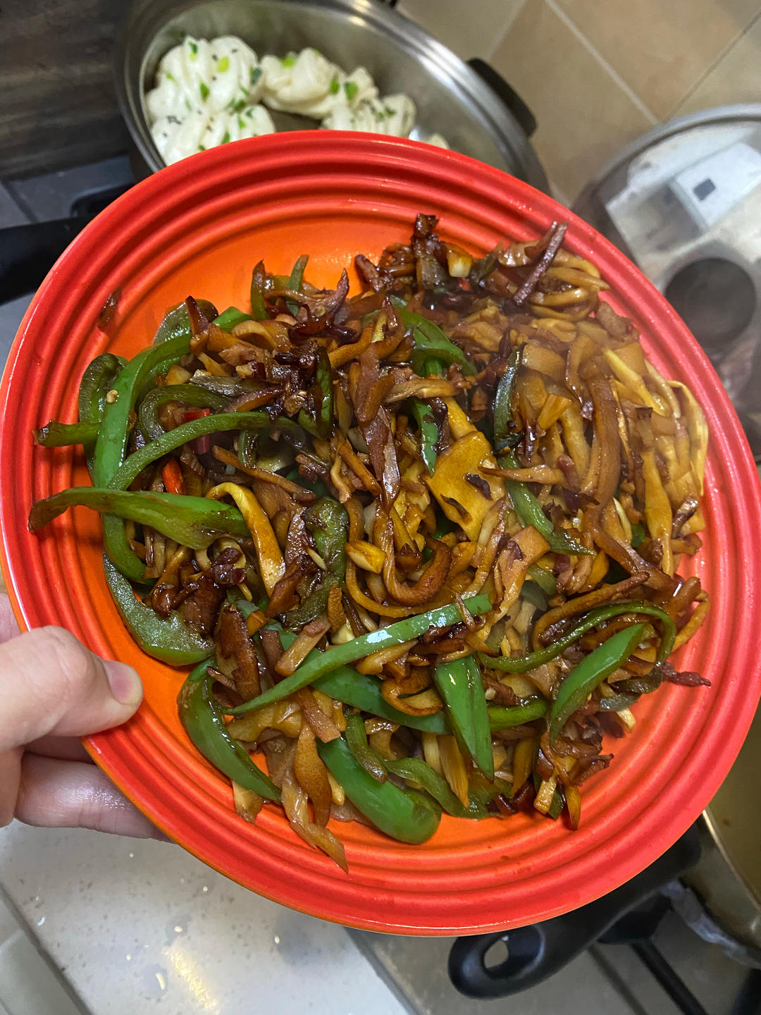 黄磊版烟笋/萝卜干炒腊肉-向往的生活湘西腊肉做法