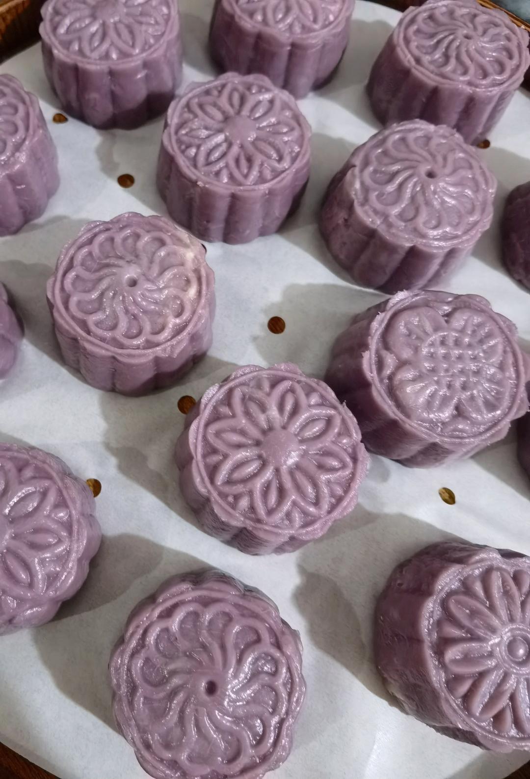 芋泥奶酪月饼