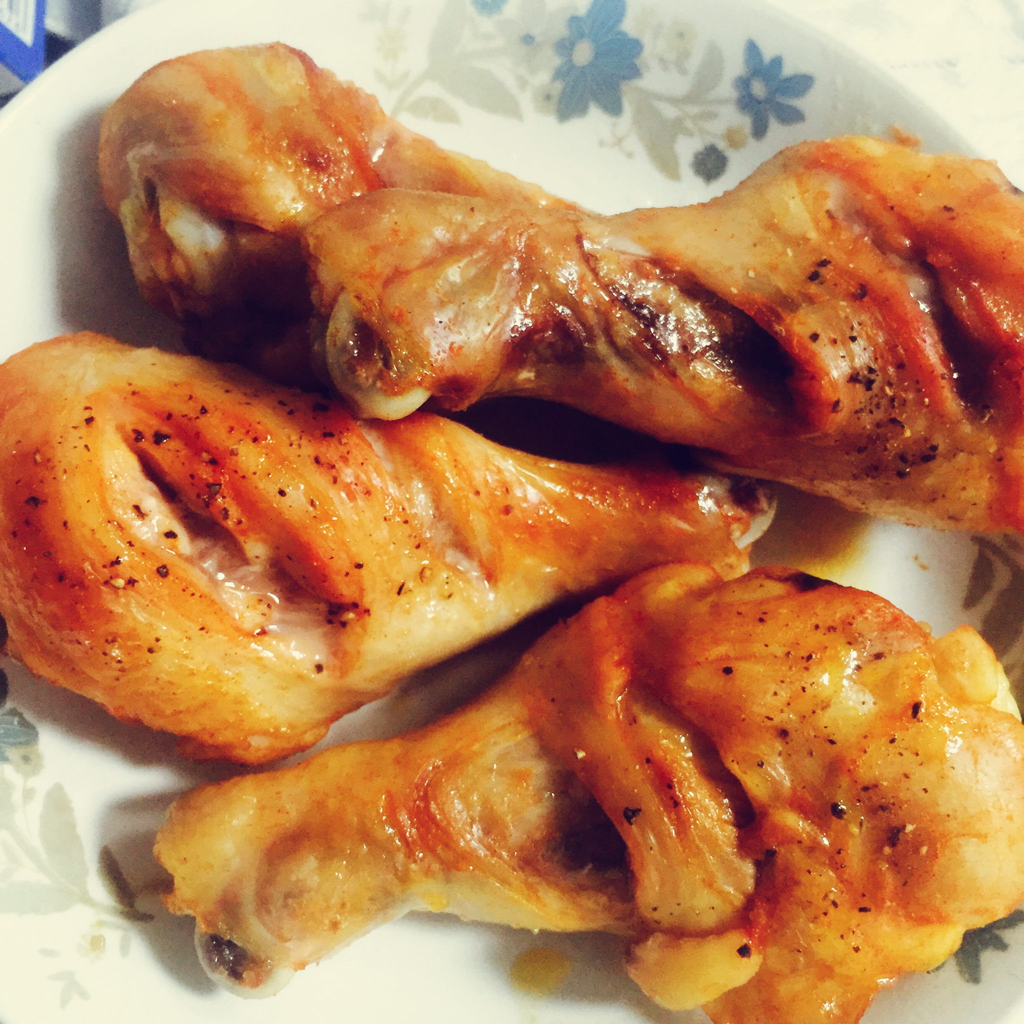 蛋卷唐做的香烤琵琶腿