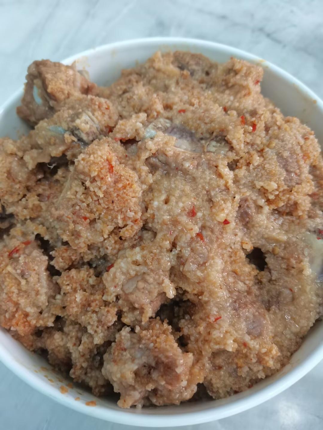 绝绝子！甩饭店几条街的粉蒸肉（粉蒸排骨）