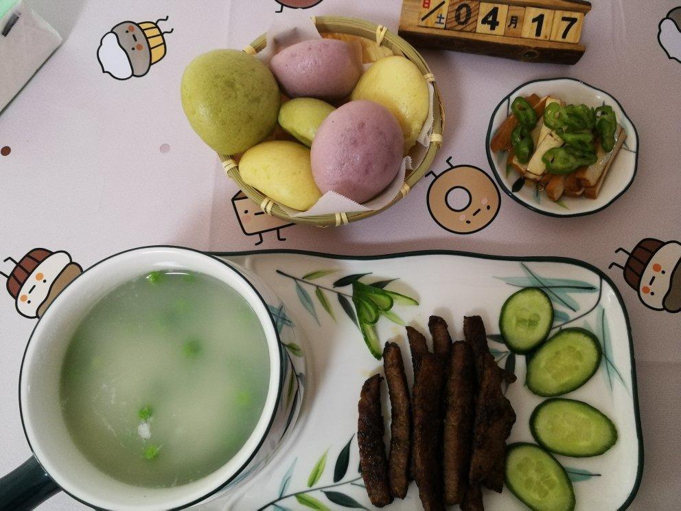 儿童辅食—彩色小馒头