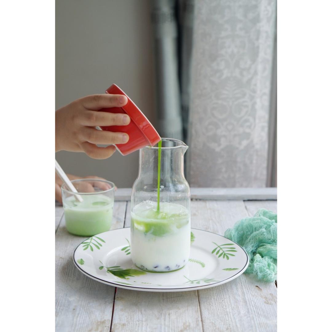 无糖抹茶拿铁