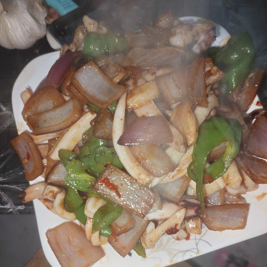 爆炒香辣鱿鱼