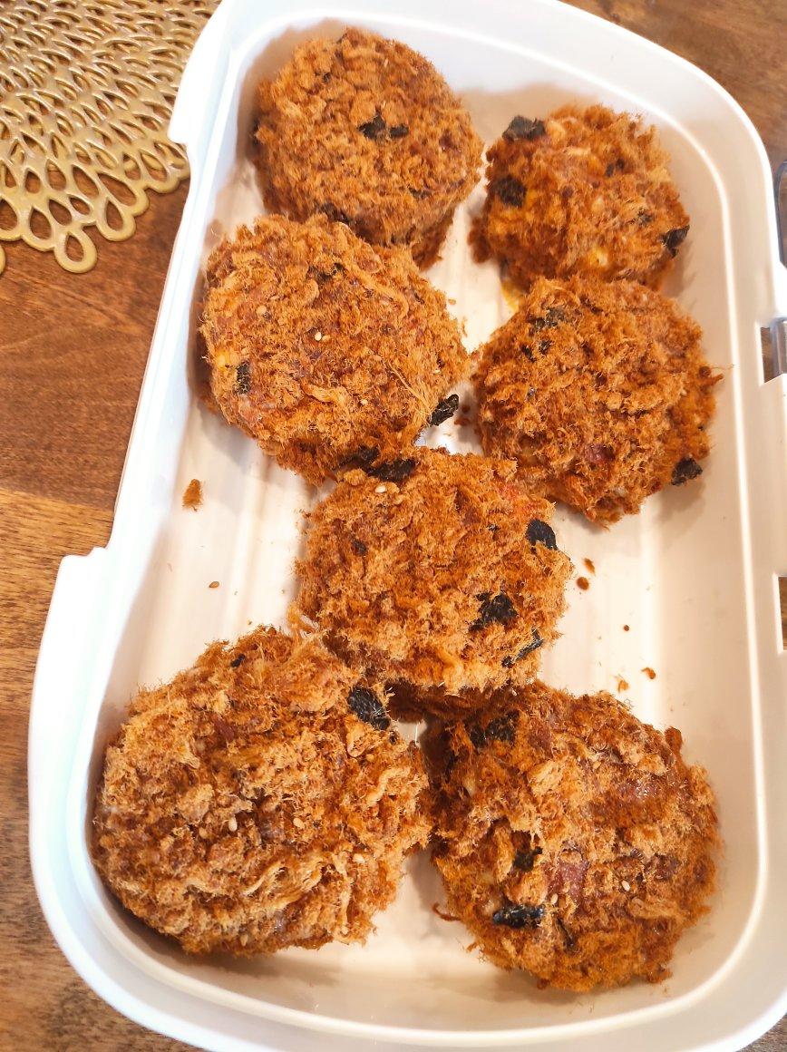 【海苔肉松小贝】酥松香甜，不浪费边角料
