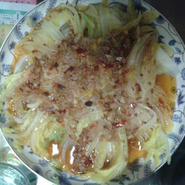 蒜蓉粉丝娃娃菜