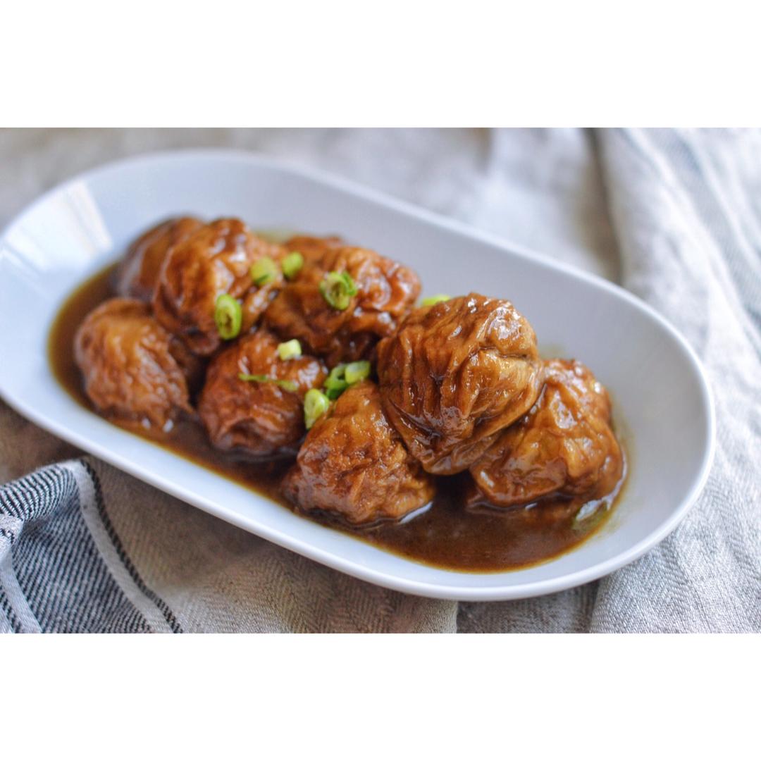 l-in做的『妈妈的料理』面筋包塞肉