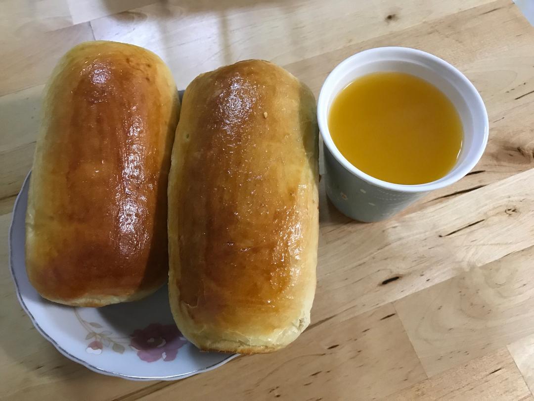 肉松沙拉酱面包（65度汤种）