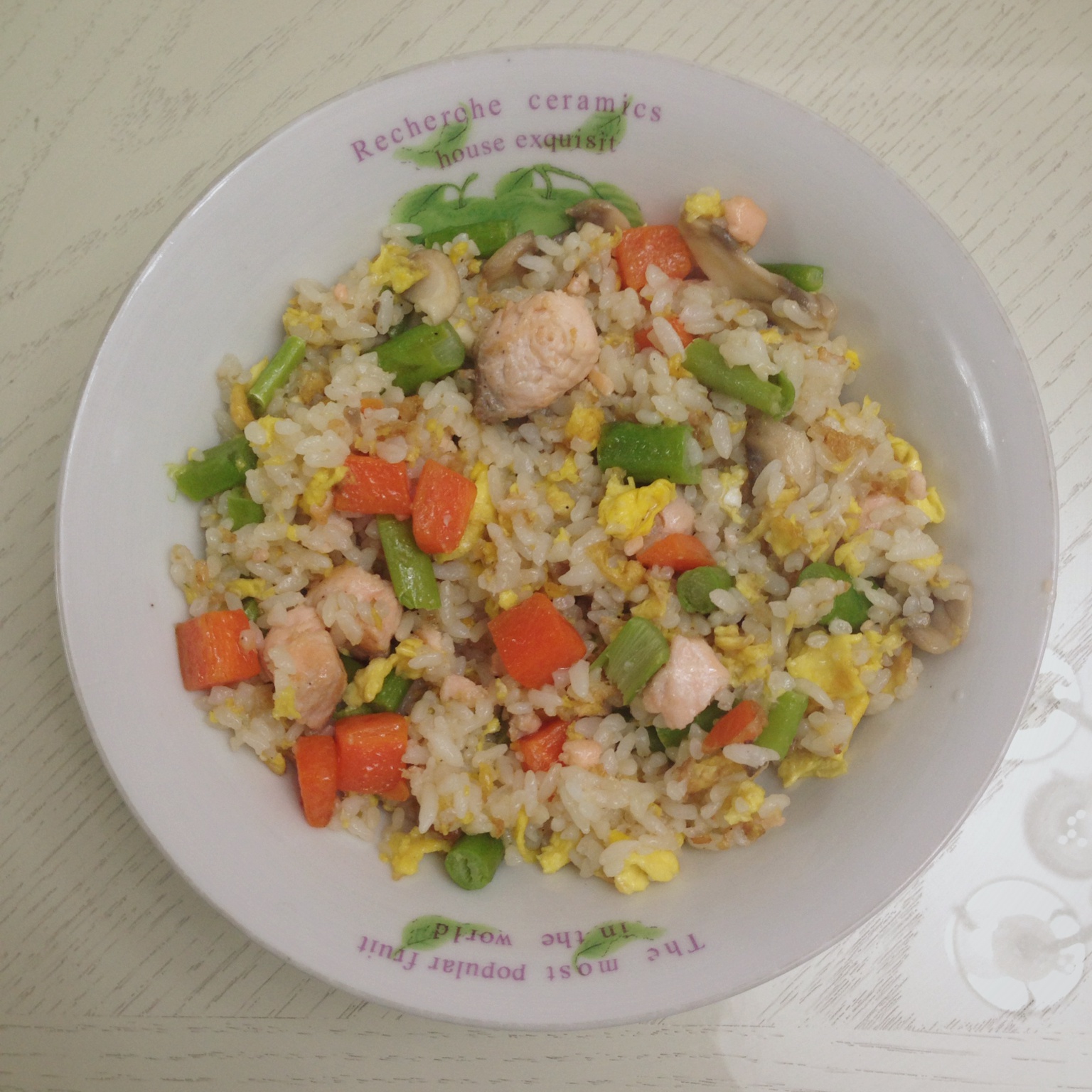 三文鱼炒饭