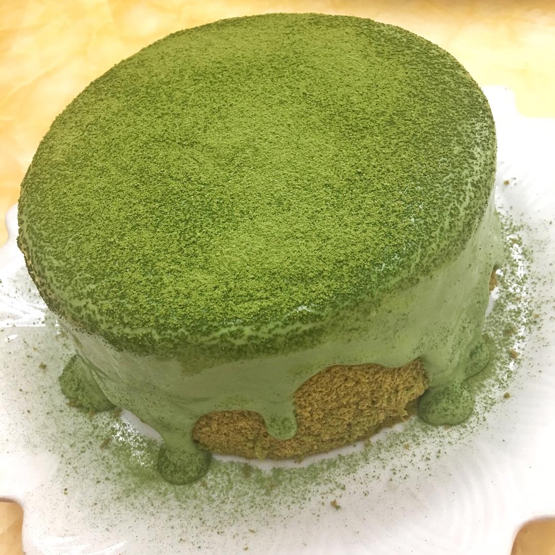 抹茶雪崩爆浆蛋糕