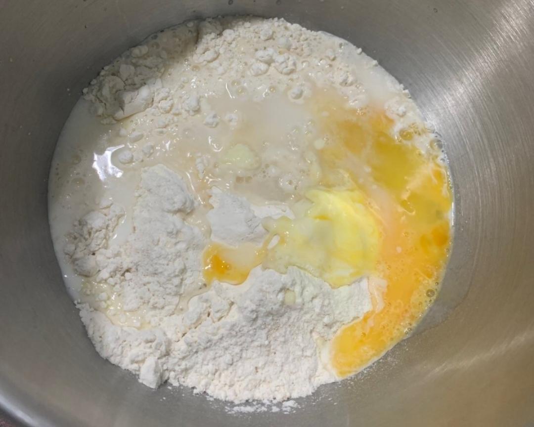 纯奶手撕吐司的做法 步骤1