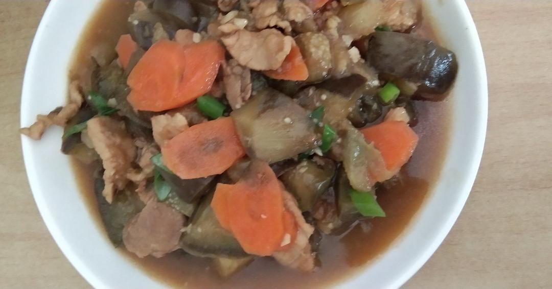 茄子炒肉