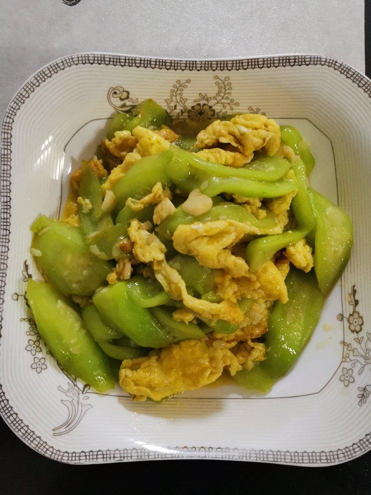 丝瓜炒蛋
