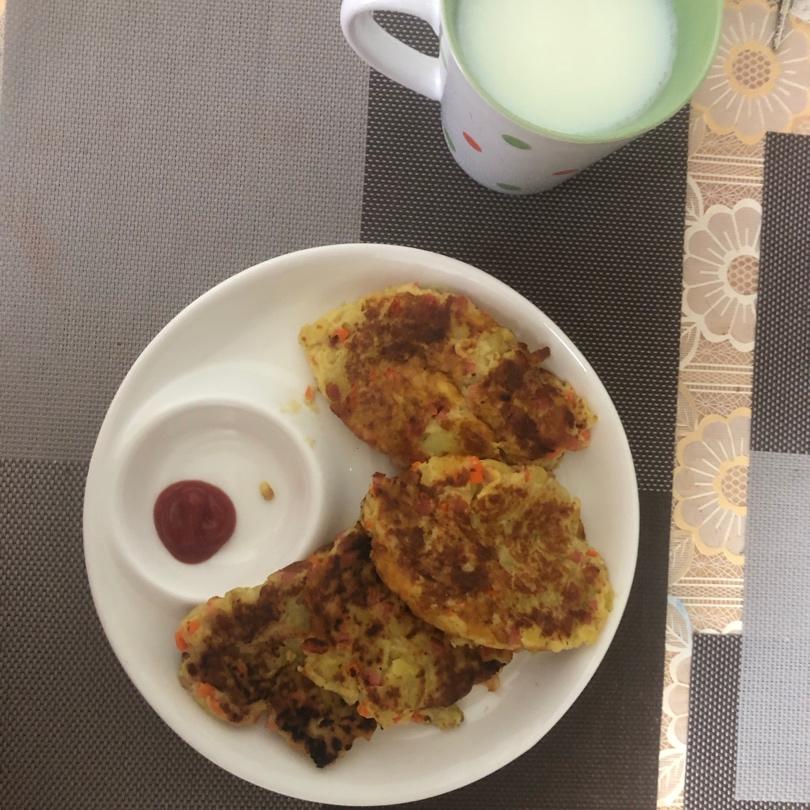 香煎田园土豆饼