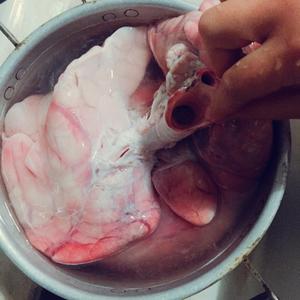 罗汉果萝卜猪肺汤的做法 步骤2
