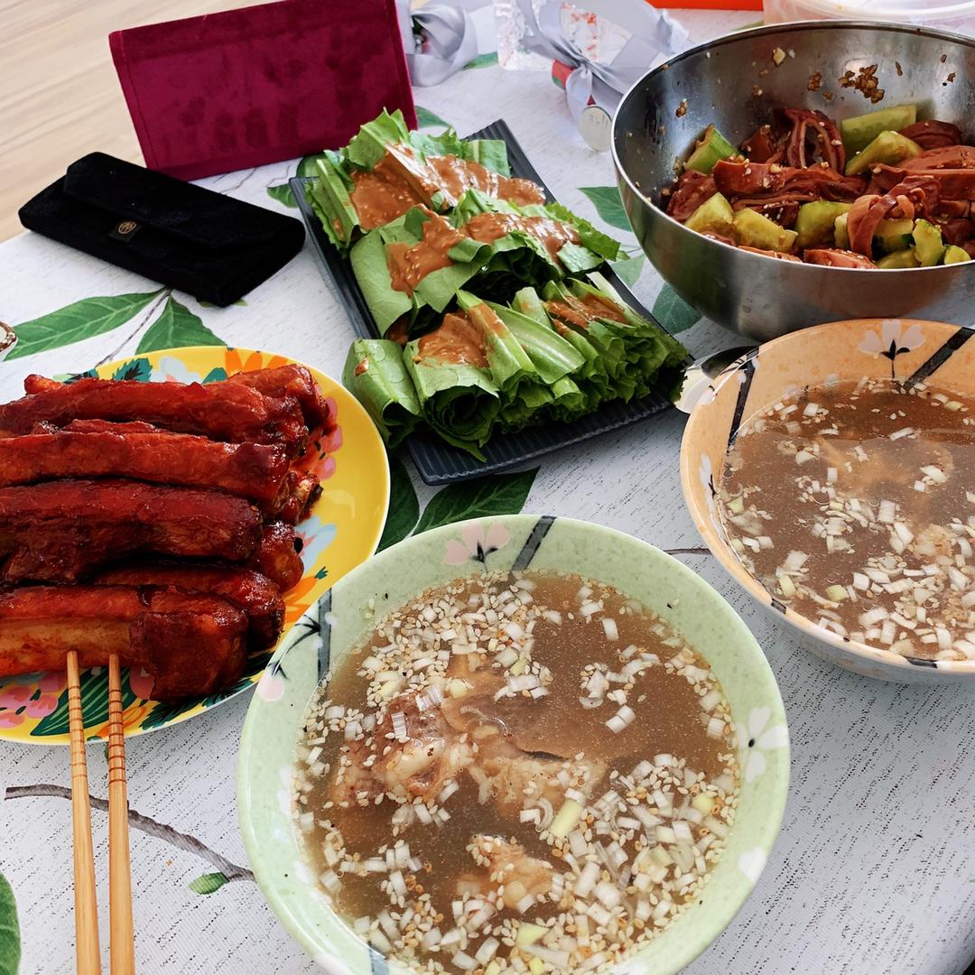 【快手菜】麻汁油麦菜