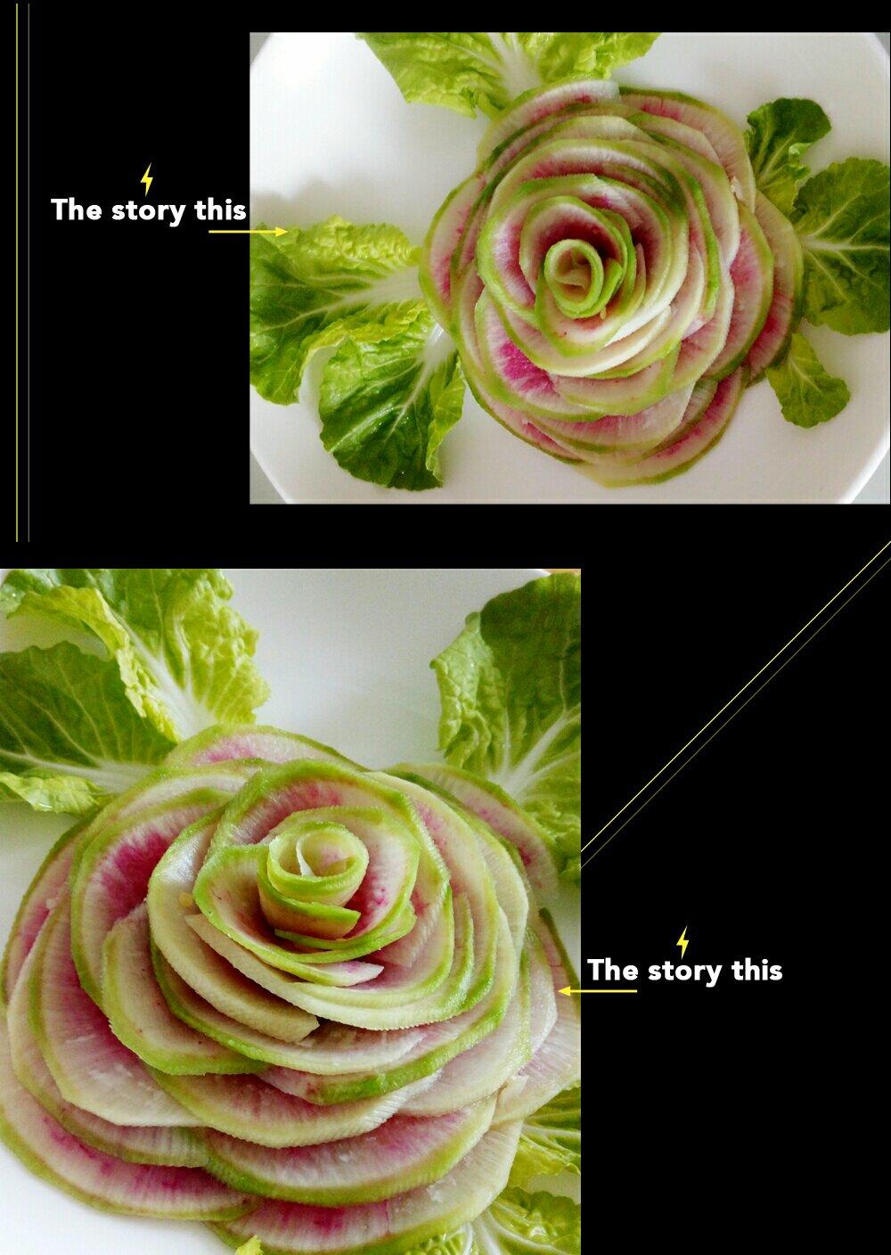 梅梅的玫瑰萝卜花