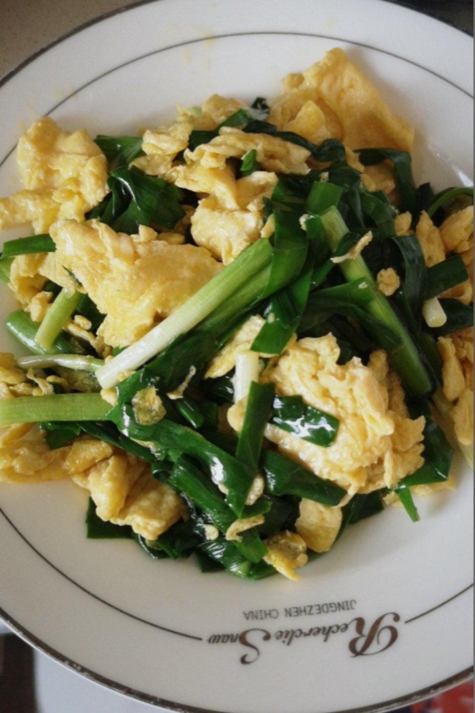韭菜炒鸡蛋