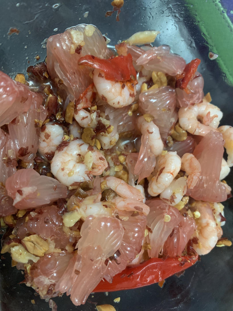 泰式柚子虾沙拉