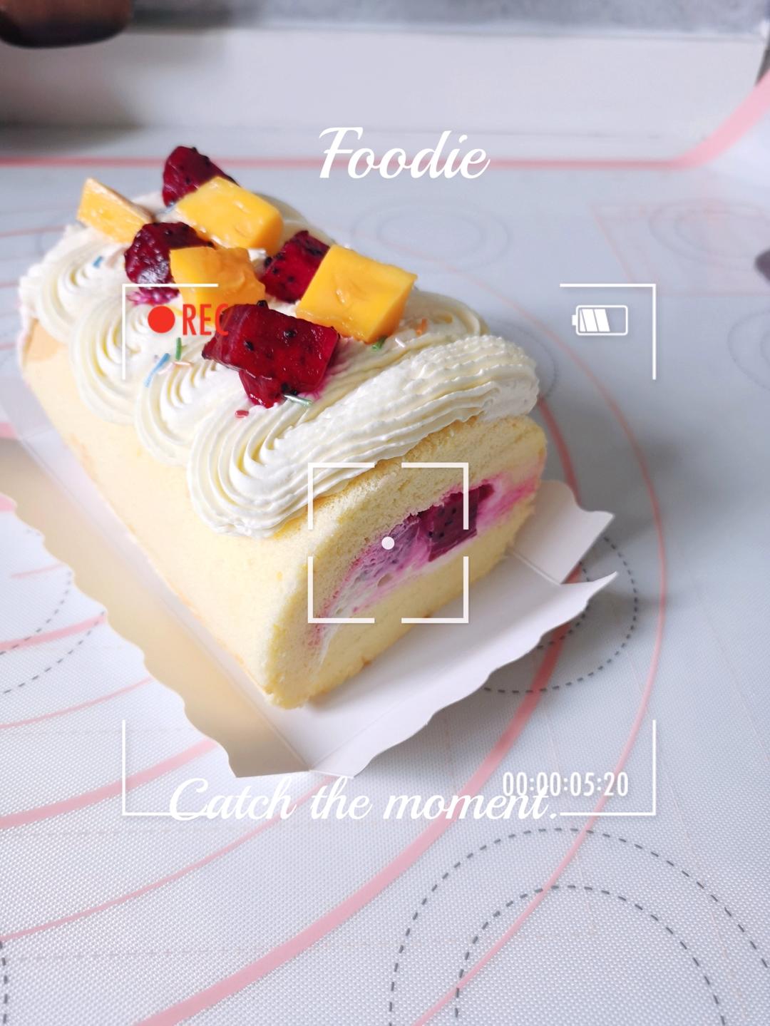 原味基础蛋糕卷(小五卷)