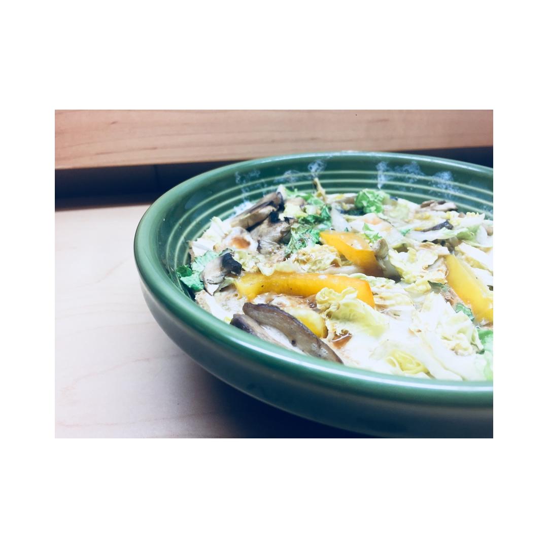 蔬菜烤燕麦（无油）