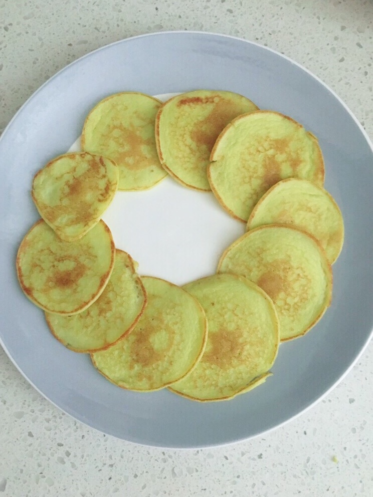 宝宝辅食黄瓜松饼的做法 步骤10