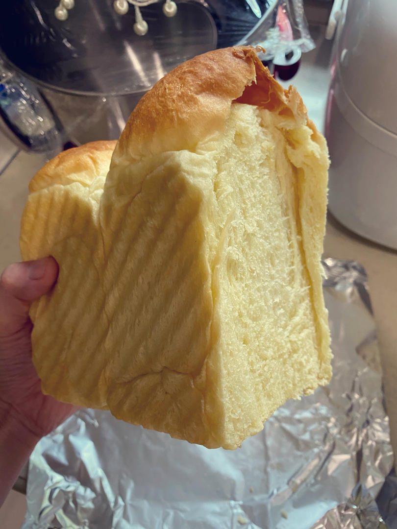 奶香超浓郁的淡奶油吐司（消灭淡奶油）