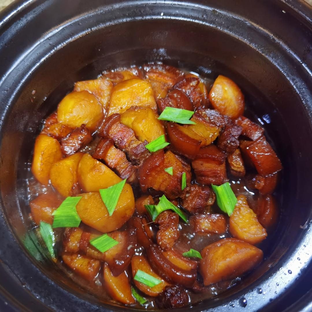 红烧肉炖土豆（丝毫不腻）