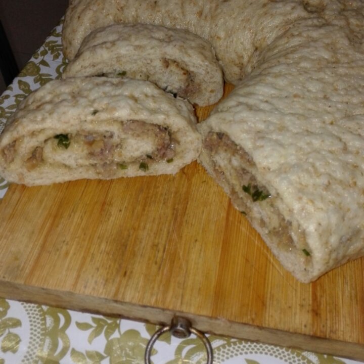 下厨房用户bt1n做的蒸肉卷steamedmeatroll