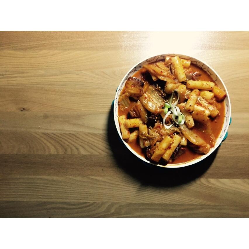 辣白菜炒五花肉