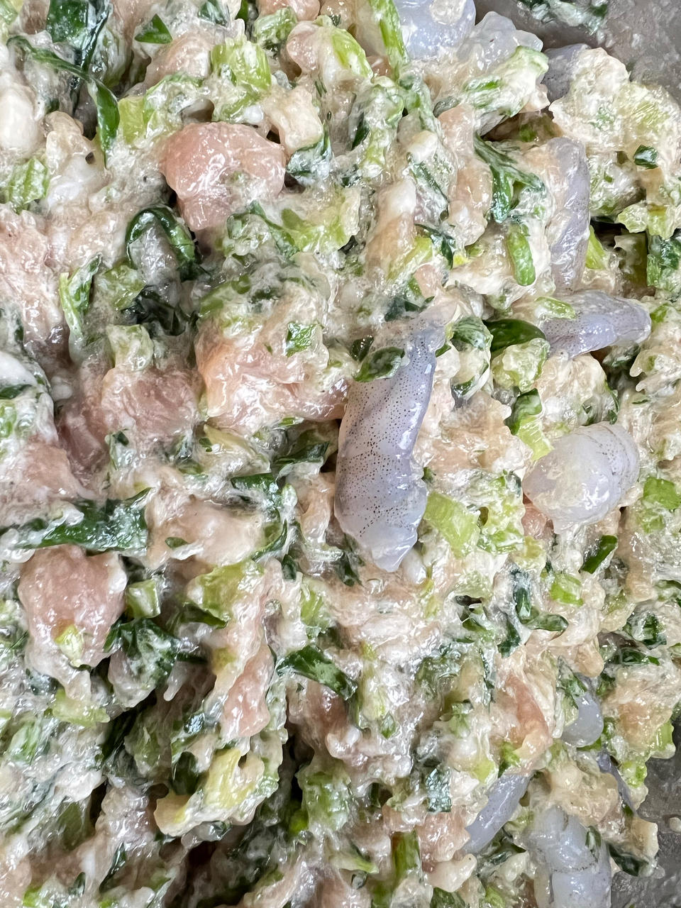 鲜虾猪肉生煎包（一定要看视频哟~）