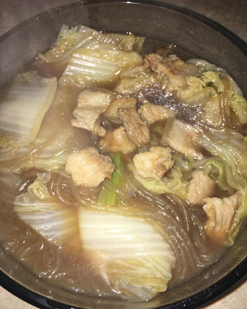 白菜炖粉条