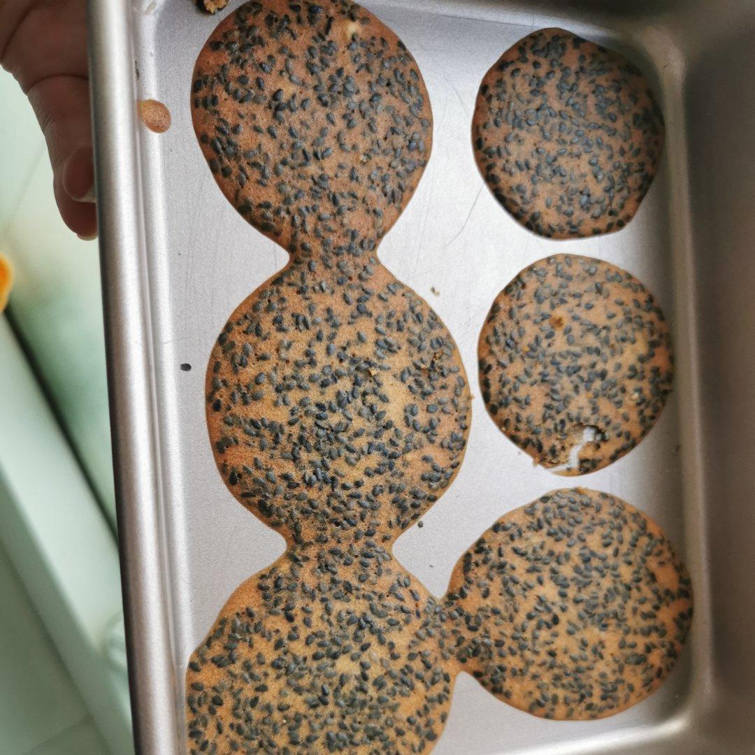 蛋白芝麻薄脆饼—消耗蛋白最好的方法