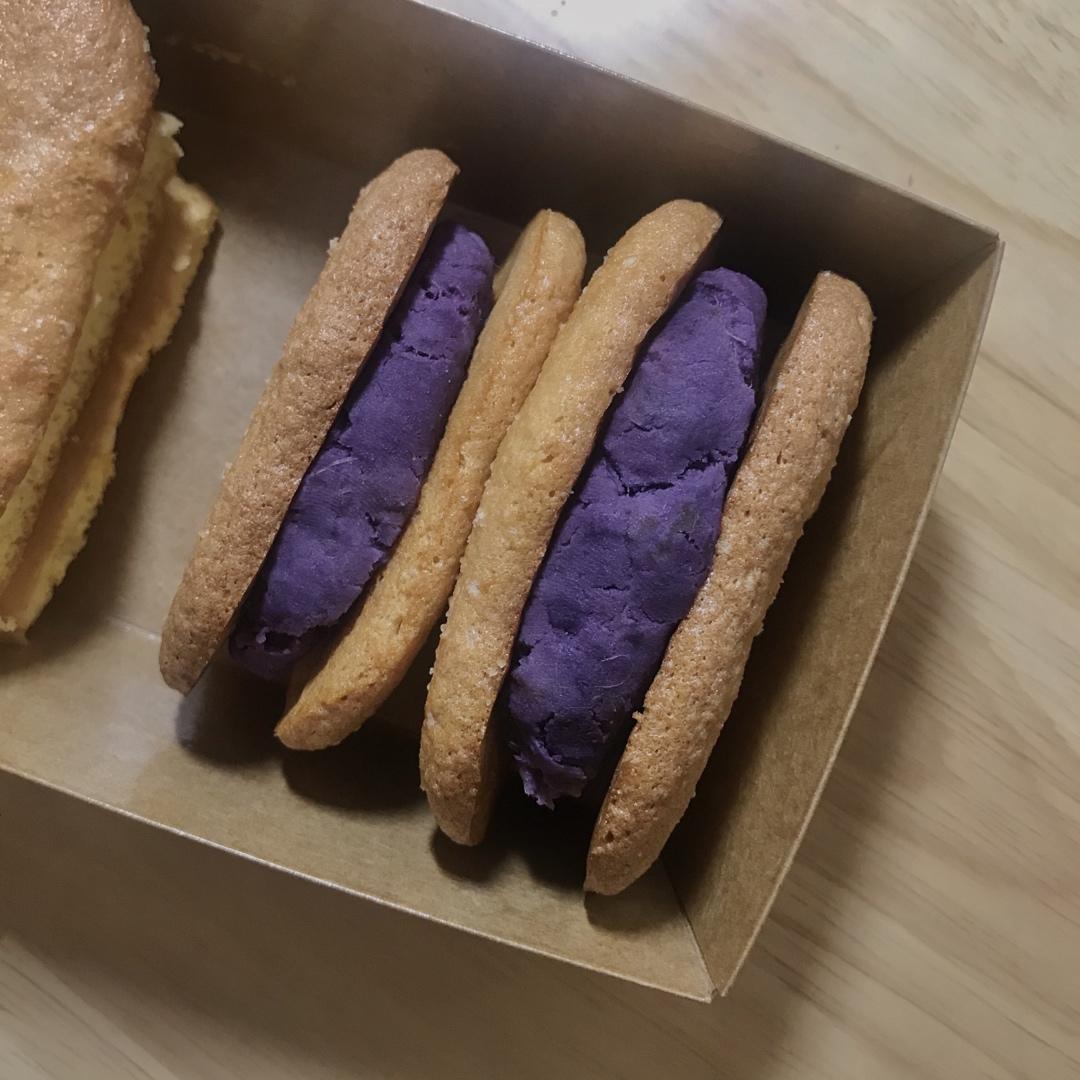 香草杏仁酥粒达克瓦兹