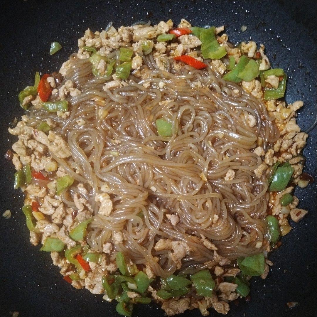 蚂蚁上树——肉沫粉条