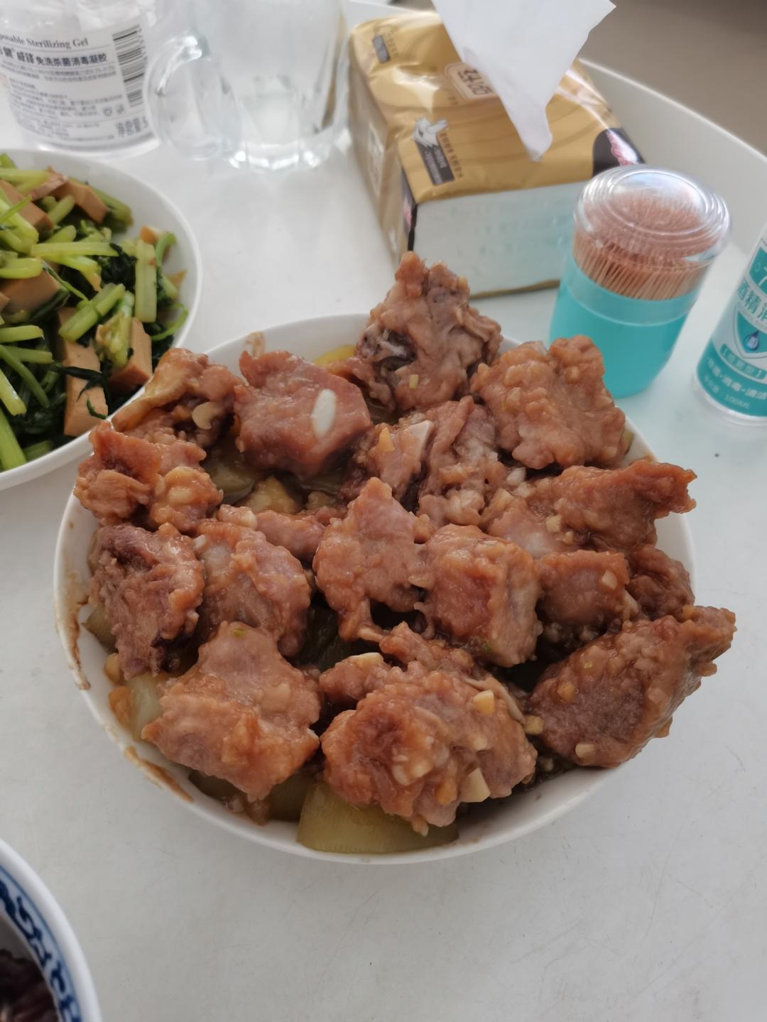 蒜蓉蒸排骨