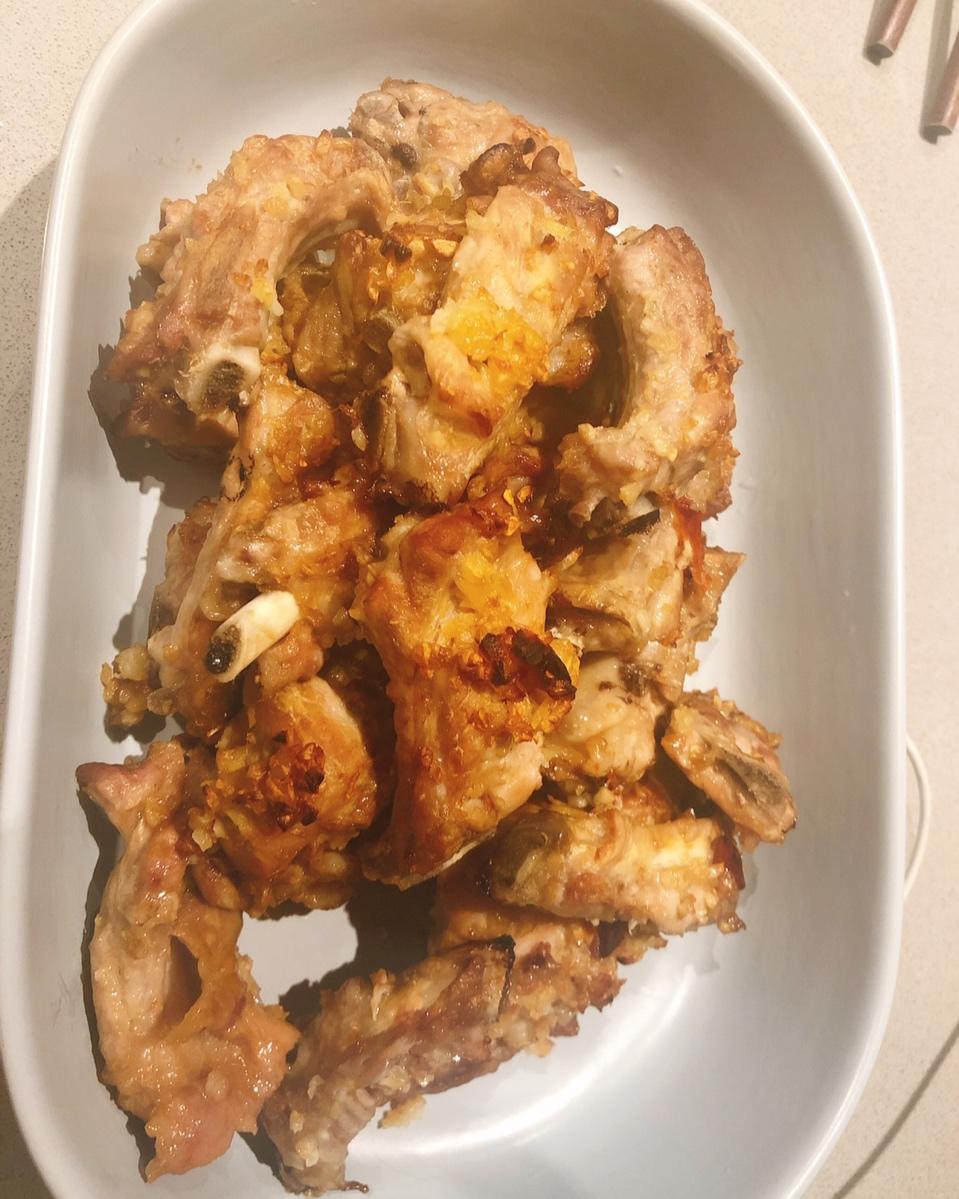 香到骨头里的蒜香排骨（烤箱）