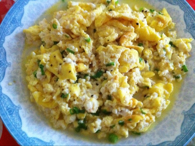 鸡刨豆腐