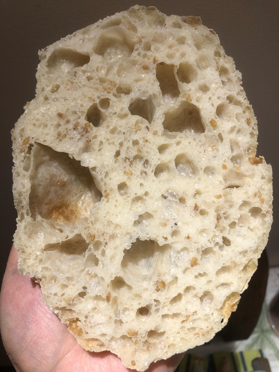 意大利经典的“拖鞋面包”：恰巴塔 无糖无油