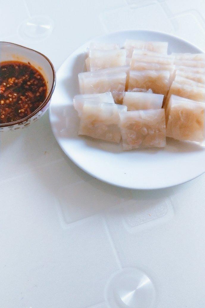 水晶肉皮冻