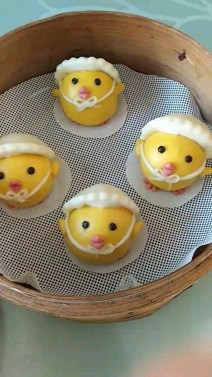 萌小鸡儿童馒头