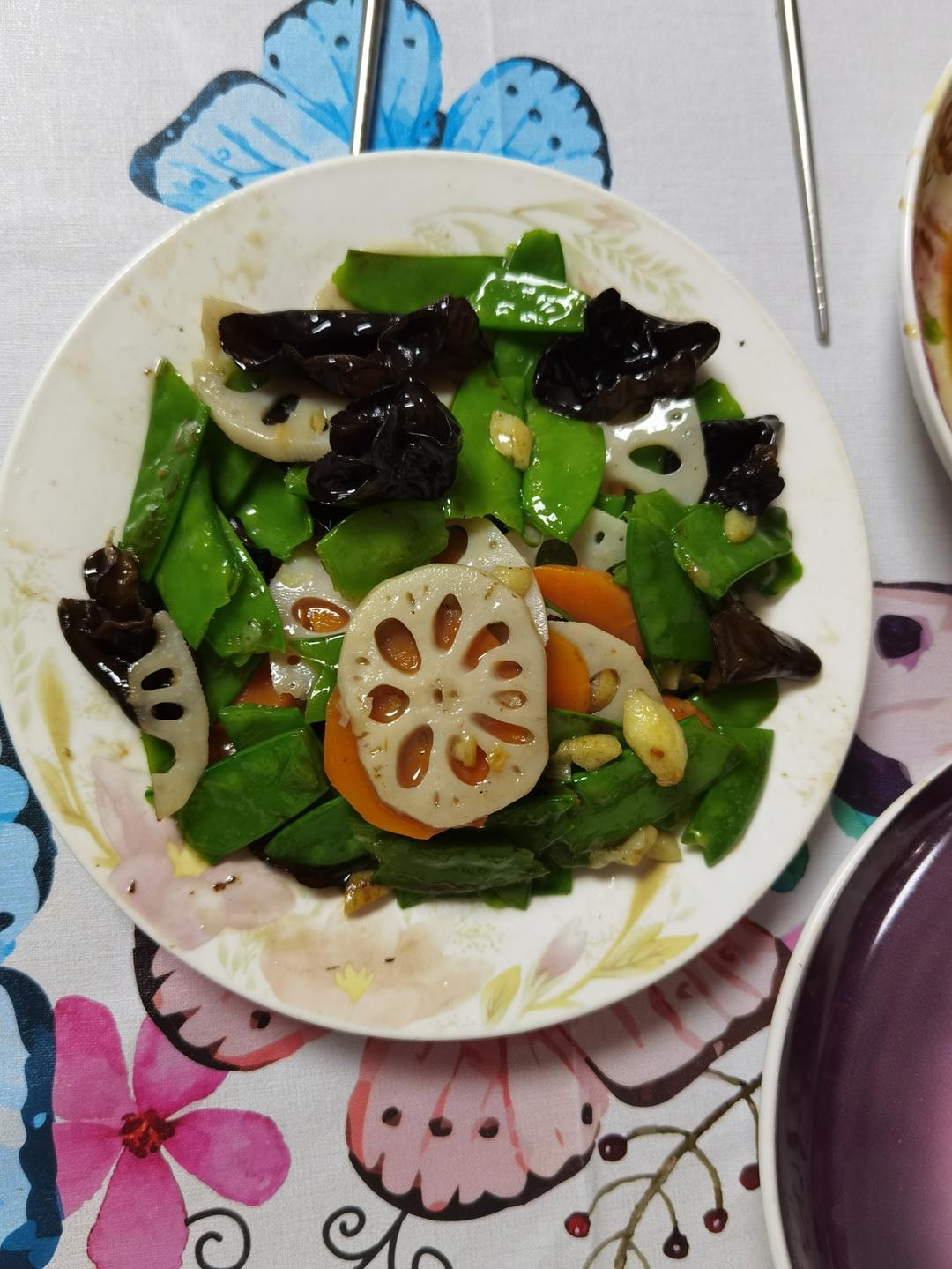 荷塘小炒（清爽又营养）