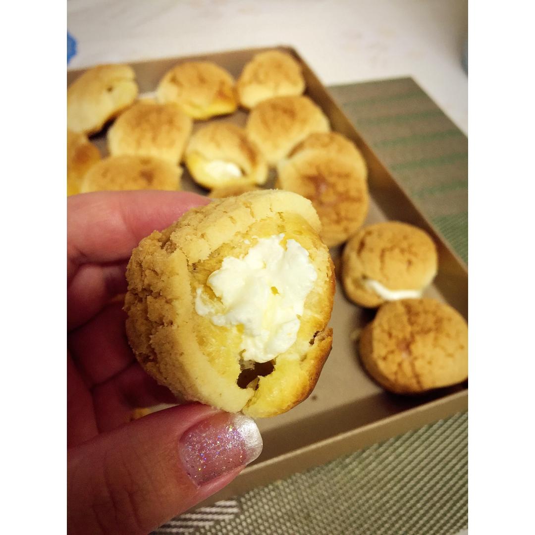 十分美味的酥皮泡芙